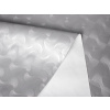 Dreamy Linens Obrusovina PVC strieborná Plastové vlny