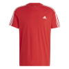 Pánske Tričko s krátkym rukávom ADIDAS M 3S SJ T IC9339 – Červená