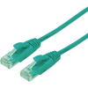 roline recycled material RJ45 (krížený) sieťový prepojovací kábel CAT 6A U/UTP 7.5 m zelená; 21.45.3136