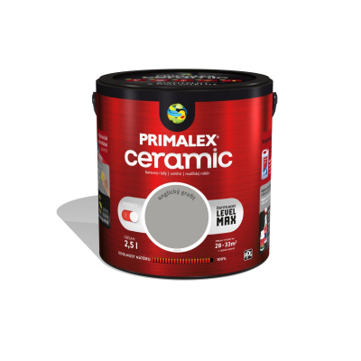 Primalex Vnútorný maliarsky náter Ceramic anglický grafit 2,5 l