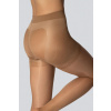 Pančuchové nohavice Mona Elianto Push-Up 15 den 5-XL - Daino-béžová / XL