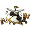 CUKROVÁ TLAČ jedlý obrázok na tortu Cukrová hmota Kung Fu Panda 8 + MENO TEXT