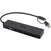 i-tec I-TEC USB-C Metal HUB 2xUSB 3.0 2xUSB-C USB kombinovaný hub čierna; C31HUBMETAL2A2C