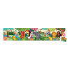 Puzzle v kufríku Džungľa Wild Animals Janod panoramatické 36 dielov od 4 rokov