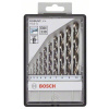 Bosch Accessories 2607010535 HSS sada spirálových vrtáku do kovu, 10dílná, 1 mm, 2 mm, 3 mm, 4 mm, 5 mm, 6 mm, 7 mm, 8 mm, 9 mm, 10 mm, broušený, DIN 338,