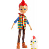 Mattel Enchantimals bábika a zvieratko Redward rooster + Cluck