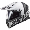 PRILBA LS2 MX436 PIONEER EVO EVOLVE BIELA ČIERNA L (PRILBA LS2 MX436 PIONEER EVO EVOLVE BIELA ČIERNA L)