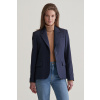 SAKO GANT SLIM TWILL BLAZER EVENING BLUE