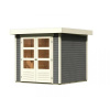 drevený domček KARIBU ASKOLA 2 (82901) terragrau LG1759