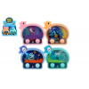 Teddies Vodná hra hlavolam svietiaca morské zvieratko plast 13x12cm na batérie, 4 farby