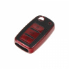 TPU obal kľúča Seat / Škoda / VW - červený