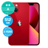 Apple iPhone 13 Mini (PRODUCT)RED 512GB A Repasovaný
