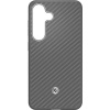 Spigen Enzo Aramid Case + Magnet zadný kryt na mobil Samsung Galaxy S25+ čierna, strieborná; GP-FPS936PGABW