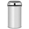 Brabantia Touch Bin 60L Metalická šedá