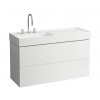 Laufen Kartell skrinka pod umývadlo 118x45x60 cm,2 zásuvky,vr.zásuv.organizéra,Biela Matná H4076480336401