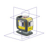 Krížový laser s fialovým lúčom CL4D-P-set6