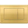 ALCA Ovládacie tlačidlo pre WC moduly, zlatý lesk M275