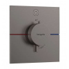 Hansgrohe ShowerSelect Comfort Termostatická batéria pod omietku, kefovaný čierny chróm 15571340-HG