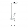 Hansgrohe Raindance Select E, Showerpipe 300 3jet s termostatom ShowerTablet Select 300, chrómová, HAN-27127000