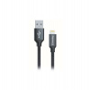 Colorway Datový Kabel USB/ Apple Lightning/ 2.1A/ 1m/ Černý (CW-CBUL004-BK)