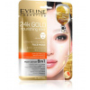 EVELINE Cosmetics ultra revitalizujúca a vyživujúca maska 24k Gold na tvár 8v1 2