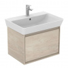 Ideal Standard Connect Air Skrinka pod umývadlo Cube 60 cm, 53x41x40 cm, dekor svetlé drevo/svetlohnedá mat E0846UK