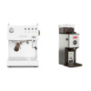 Ascaso Steel DUO PID, White&Wood + Lelit William PL72