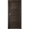 PORTA Doors Set BEZFALCOVÉ dvere VERTE PREMIUM A.0 Plné, 3Dfólia Dub Tmavý+zárubeň PD-ROB-F-A0-DT-BF
