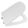 Sapho BELLO sedátko pre WC kombi, SLIM, Soft Close, Easy Take, biela PCS103