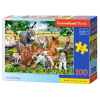 Castorland Puzzle Zvieratká na farme, 100 dielikov