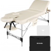 tectake® 3-zónové masážne lehátko Phuket Šírka 70 cm, polstrovanie 5 cm 212 x 103 x 90 cm