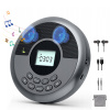 Prenosný CD MP3 prehrávač s Bluetooth AUX reproduktormi, slúchadlá