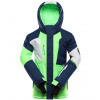 Alpine Pro Dearo Detská lyžiarska bunda s Ptx membránou KJCD343 neon green gecko 116-122