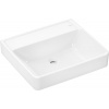 Hansgrohe Xanuia Q - Umývadlo na stenu 550x480 mm bez otvoru pre batériu a prepadu, SmartClean, biela 61148450