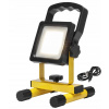 AKU nabíjateľná pracovná lampa IP54 9W LED s reguláciou h