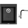 Set Sinks CUBE 410 Granblack + batéria Sinks ENIGMA S Grandblack