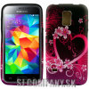 Silikónový obal Samsung Galaxy S5 Mini – Love Heart