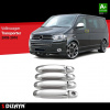 Nerez kryty kľučiek Volkswagen Transporter T5 - 8 ks