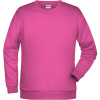 James & Nicholson Mikina JN 794, pánská COT02079404803-pink L Růžová