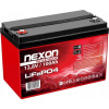 NEXON AKUMULÁTOR LIFEPO4 100AH 12,8V, BLUETOOTH (APLIKACE) A TOPNÁ PODLOŽKA