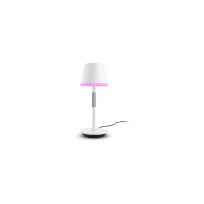 PHILIPS Hue Prenosná stolová LED lampa Philips Hue Biela & Color Ambiance Go, 530 lm, 4000 K, biela (929003128401)