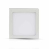 Mini LED panel štvorcový Premium na povrch 6W, 3000K, 420lm, VT-605SQ (V-TAC)