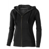Mikina ELEVATE ARORA HOODED FULL ZIP LADIES SWEATER černá XL