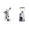 La Pavoni Esperto Abile + Eureka Atom Specialty 65, chrome