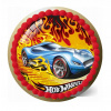 CUKROVÁ TLAČ jedlý obrázok na tortu Cukrová hmota HOT WHEELS AUTÁ + TEXT #1