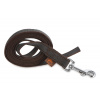 Firedog Pogumované vodítko 20 mm 2 m bez rúčky hnedé