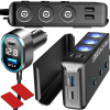 Rozbočovač do autozapaľovača 12-24V 4xUSB 3.0QC 2xUSB-C 264W