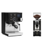 Rancilio Silvia BC PID, black + Eureka Mignon XL, CR black