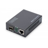 DIGITUS Digitus DN-82130 konvertor sieťovej kabeláže 1000 Mbit/s Čierna (DN-82130)