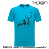 Tričko RANGER® - JELENIA RODINKA - a XL Modrá